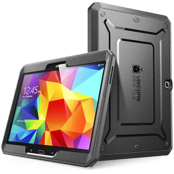 SUPCASE Samsung Galaxy Tab 4 10.1 Gadījumā, UB Pro Pilna ķermeņa Izturīgs Hibrīda seguma Gadījumā ar iebūvēto Ekrāna Aizsargs
