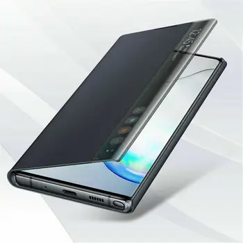 Samsung Galaxy S20, Ņemiet vērā, 20 Ultra, Ņemiet vērā, 20 A51 A71 A21S Smart View Window Āda Flip Stends, Lietu Vāku