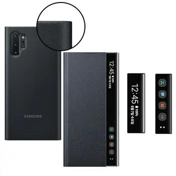 Samsung Galaxy S20, Ņemiet vērā, 20 Ultra, Ņemiet vērā, 20 A51 A71 A21S Smart View Window Āda Flip Stends, Lietu Vāku