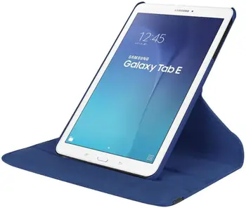 Samsung Galaxy Tab E 9.6 Gadījumā Saliekamais Stends Smart Cover Tab E 9.6 SM-T560 SM-T561 Tablete Segtu Nomodā, Miega Būtiska Lieta