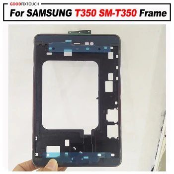 Samsung Galaxy Tab SM-T350 T350 LCD Priekšējo Bezel Kadra Vidējo Mājokļu Plates Remonts Rezerves Daļas