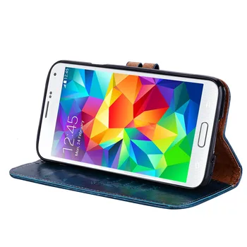 Samsung S5 Neo Lietā Maciņš PU Ādas Silikona Vāciņu Tālruņa Case For Samsung Galaxy S5 Neo G903 G903F Flip Aizsardzības Gadījumā