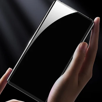 Samsung S8 S9 Plus 9H Pret Spiegu Rūdīts Stikls Full Screen Protector for Samsung S20 Ultra S10 Plus 3D Anti-Spiegu Filmu Privātumu