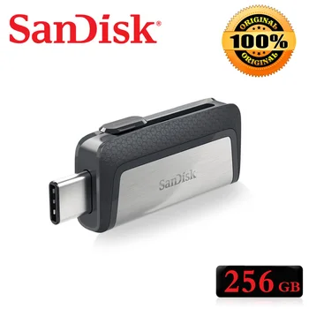 SanDisk SDDDC2 usb flash diska 256 gb pen drive 128 gb-64gb, 32gb usb 3.1/3.0 atmiņas karte memory stick 150MB/s pendrive OTG Flash USB Stick