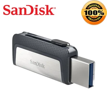 SanDisk SDDDC2 usb flash diska 256 gb pen drive 128 gb-64gb, 32gb usb 3.1/3.0 atmiņas karte memory stick 150MB/s pendrive OTG Flash USB Stick