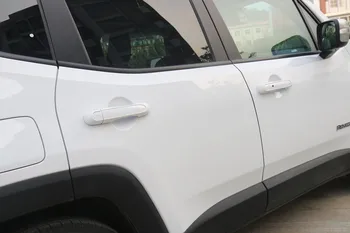 Sansour ABS Automašīnu Ārējie Durvju Rokturi Vāka Apdare, Uzlīmes, Piederumi Jeep Renegade-2017 Auto Stils