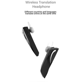 Saprātīga 26 Reālā Laika Valodas tulkotāja Balss Bezvadu bluetooth austiņas traductor IOS Android austiņas