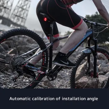 Saprātīga Indukcijas Bremzes Sensors aizmugurējos lukturus, Kalnu Velosipēds Gaismas USB Uzlādes Road Bike Velosipēdu Nakts Izjādes Taillight