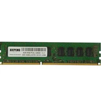 Server RAM 8GB DDR3L 1600 4GB 2Rx8 PC3L-12800E Atmiņas 8g 1600 MHz DDR3L zemsprieguma ECC SDRAM par darbstaciju