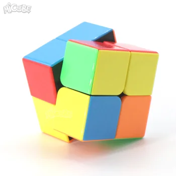 Shengshou GEM 2x2x2 Magic Cube 2, 2 Cubo Magico Stickerless Neo Cube Puzzle Ātrums Cube 2x2 Izglītojošas Rotaļlietas Bērniem