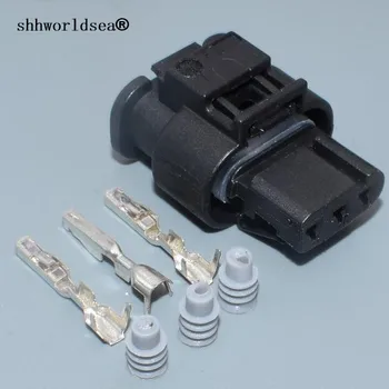 Shhworldsea 3 pin elektrisko automobiļu plug ūdensizturīgs connetor 3C0973203 3C0 973 203 872-858-541 VW Parkošanās Sensors Plug