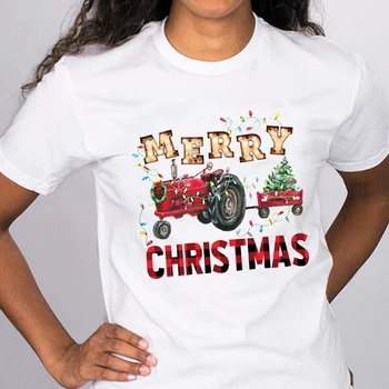 Sieviešu Grafiskais Mamma Mātes Mīlestība Drukāšanas Īsām Piedurknēm Brīvdienu Priecīgus Ziemassvētkus Tees Drēbes Drukāt, Dāmu Topi, Sieviešu T Krekls T-Krekls