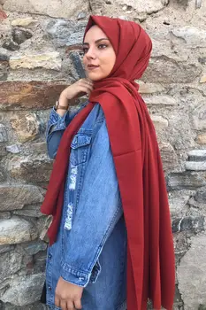 Sieviešu Modes Musulmaņu Šallēm Lakatu, Hijab Turcija Apdrukāta Kokvilnas Šalle Gadījuma Rakstu 2020-2021 Medina Zīdu Šalle Flīžu
