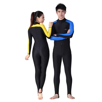 Sieviešu, vīriešu Wetsuit Jumpsuits Peldkostīmi ātri sauso Niršanas Tērpu UV Aizsardzība garām piedurknēm Peldkostīmu Sporta Sērfot Fitnesa pludmales tērpā