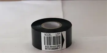 Siltuma lentes lentes drukas mašīna, 30*100m, datuma kods lentas printeru piederumu, poligrāfijas lentes DY-8 KW-241B
