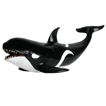 Simulācijas Jūras Dzīvnieku Modelis, Mīksts Gumijas Slepkava Vaļu Rotaļlietas Slepkava Vaļu Rotājumi