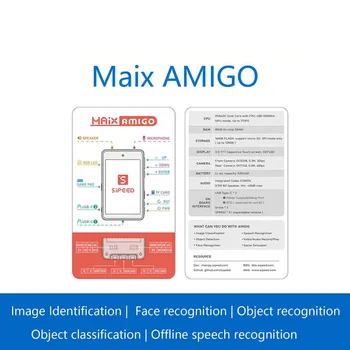 Sipeed Maix Amigo K210 AI + daudz Attīstības padomes Attēlu atpazīšanas Sejas atpazīšanas Objektu atzīšanas Objektu klasifikācija