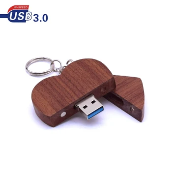 Sirds Formas Flash USB Pen Drive Romantisku Kāzu Dāvanas USB3.0 Pendrive Atmiņas Logo 8GB 16GB 32GB 64GB (vairāk nekā 10pcs Bezmaksas Logo)
