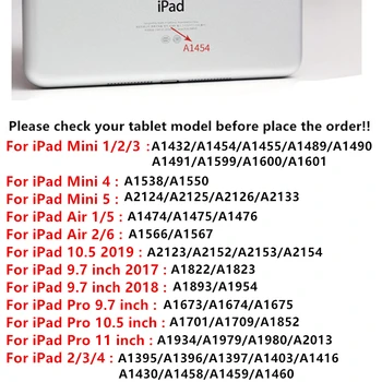 Skaidrs, Vāks iPad 10.2 2019 Gadījumā Pārredzamu TPU Silikona Back Cover for iPad 9.7 2018 Gaisa 2/1 Pro 10.5 11 Mini 2/3/4/5 Capa