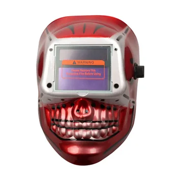 Skull Helmet Bezpakāpju Regulētu Saules Automātiskā Aptumšošanās TIG MIG Elektriskās Metināšanas Maskas/Ķiveri/ Metināšanas Objektīvs Metināšanas iekārta