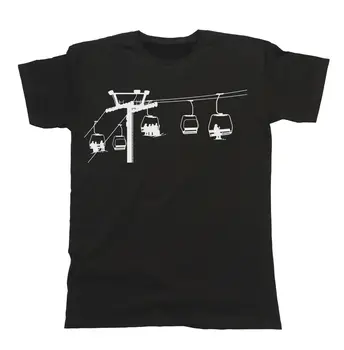 Slēpošanas Pacēlāju, T-Krekls Mens Dāmas Unisex Slēpošana Dāvanu Ekstrēmo Sporta Slēpotājs Foršs Gadījuma lepnums t krekls vīriešu Unisex Modes tshirt