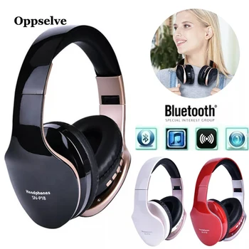 Smago Bass Portatīvo Bezvadu Austiņu Salokāms Bluetooth Stereo Austiņas Audio Mp3 Regulējams Austiņas ar Mic Mūzikas Aicina