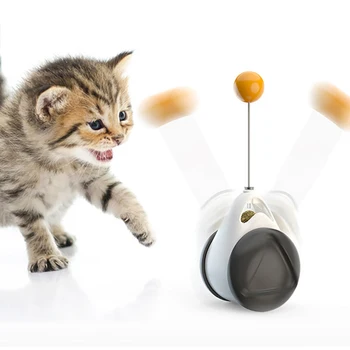 Smart Kaķis Rotaļlietas Ar Riteņiem, Automātiska Nav Nepieciešams Uzlādēt Kaķis Rotaļlietas Interaktīvas Nelegālo Rotācijas Režīmā Smieklīgi Nav Garlaicīgi Pet Piegādēm