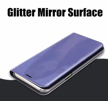 Smart Mirror Telefonu Gadījumā Samsung Galaxy Note 10 3 4 8 5 9 S6 S7 S8 S9 S10 S10E 5G Lite Malas Plus Pro seguma Gadījumā