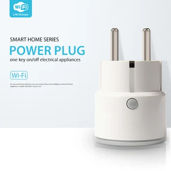 Smart Plug NEO WIFI ES Plug Smart Switch Ligzda Smart Laiks Ligzda Bezvadu Kontaktligzdas Atbalstu Amazon Alexa, Google Home IFTTT