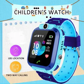 Smart Skatīties Bērniem Tālruņa Skatīties uz Android IOS Dzīve Ūdensizturīgs LBS Pozicionēšanas 2G Sim Kartes Dail Zvanu d29