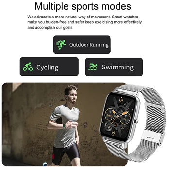 Smart Skatīties Sieviešu Ūdensizturīgs Bluetooth Asinsspiediens Sports Fitness Tracker Sirds Ritma Monitors Vīriešiem Zvanu Atgādinājumu SmartWatch 2020