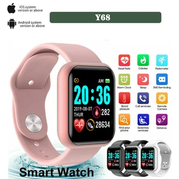Smart Watch Sievietēm asinsspiediens, Sirdsdarbības Sports Tracker Fitnesa Rokassprādze Vīriešu Smartwatch Pulkstenis Ūdensizturīgs Ziņu Atgādinājums