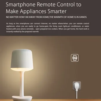 Smart Wifi Kontaktdakšu ES 16A 3680W Ar Enerģijas Monitoru Laiks Smart Home Bezvadu Kontaktligzdu Strādā Ar Alexa Echo Google Home
