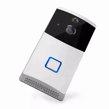 Smart home Bezvadu durvju zvans WIFI Video domofoni Domofons Ūdensizturīgs Kamera Nakts versija infrasarkanais PIR detektors mobilais
