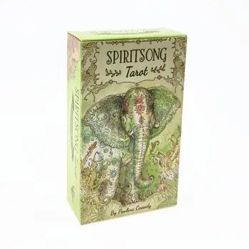 Spiritsong Tarot Klāja kartes galda spēle Puse ģimenes Izklaides 78 kārtis/komplekts