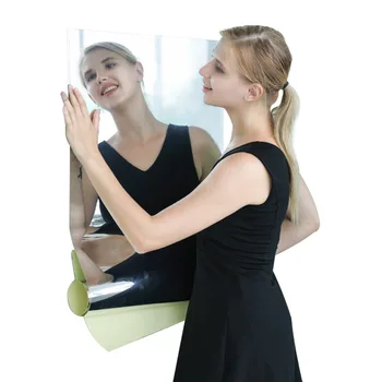 Spoguļa Uzlīmes Vannas istaba Uzlīmes, 3d Tapetes Spoguļi Mājas Uzlabošana Grims Mājas Dekoru Telpas Garas Sienas Dekori Telpu Dekorēšana