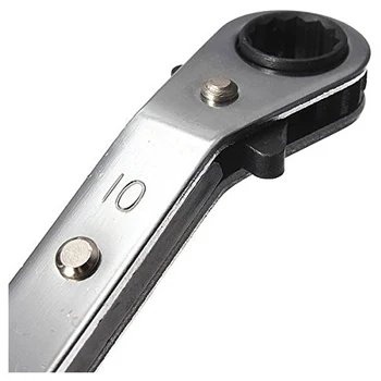 Sprūdrata uzgriežņu atslēgu komplekts 8-21 mm dubultu gredzenu uzgriežņu atslēga metriskā rokas instrumenti 10x12mm