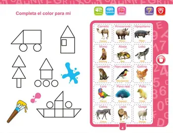 Spāņu angļu Balss Grāmata Pirmsskolas Izglītības Punkts Lasīšanas Puzzle Smart Rotaļlietas eBook par Ziemassvētku Dāvanu