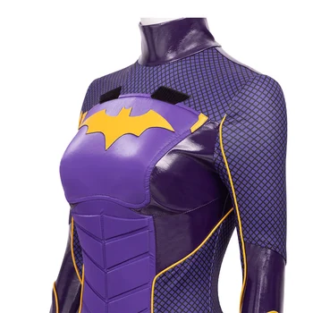 Spēle Gotham Bruņinieku Batgirl Cosplay Kostīmi Sieviete Sieviete Supervaronis Zentai Tērpu Halloween Bodysuit Pieaugušajiem Halloween Pasūtījuma
