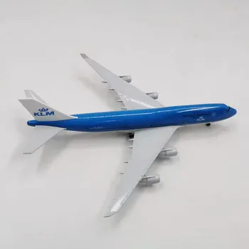 Standable aviācijas modelis 20CM Airbus, Boeing B747 Royal holandiešu Airlines lidmašīna lidmašīnas sakausējuma modeļa rotaļlietu un šasijas sērijas