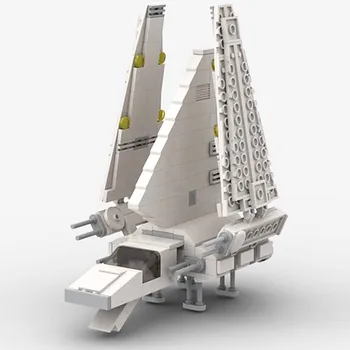 Star Plāns Sērijas Kari KM Imperial Peld Shuttle Modelis, Celtniecības Bloki DIY Kosmosa kuģi, Ķieģeļu Saliktas Rotaļlietas Bērniem Xmas Dāvanas