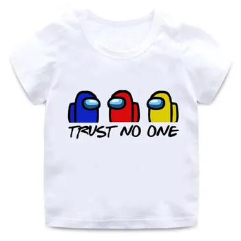 Starp Mums T Krekls Bērniem Apģērbi Meitenēm Zēniem Amoung Camisetas Poleras Tee Enfant Svešinieks Lietas Ni?kā Ropa De Moda T Krekli