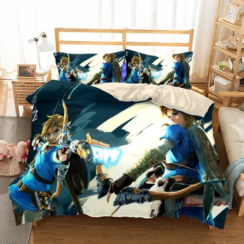 Super mario zemes spēle zēniem gultas komplekts karalis, karaliene dubultā pilnu dvīņu viena izmēra gultas veļas komplekts