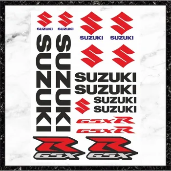 Suzuki GSX-R Motociklu Uzlīmju Komplekts, 15 gab