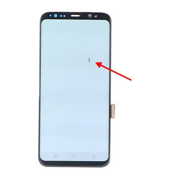 Sākotnējā AMOLED LCD Displejs Priekš SAMSUNG Galaxy S9 S9 Plus+ LCD displejs G965F G965U Touch Screen Digitizer Montāža + Dead pikseļi