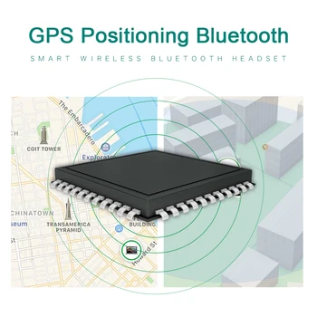 Sākotnējā Airpros 3 TWS Bluetooth austiņas bezvadu austiņas GPS pārdēvēt austiņas Touch kontroli mini Earbuds pk i9s i12 i900000