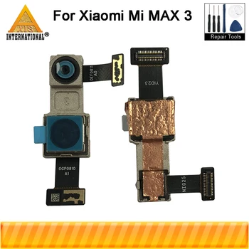 Sākotnējā Axisinternational Par Xiaomi Mi MAX 3 Aizmugures Atpakaļ Kameras Modulis Flex Kabelis Xiaomi MAX3 Mazo Priekšējā Saskaras Kamera