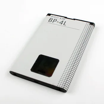 Sākotnējā BP-4L, tālruņa akumulators Nokia E61i, E63 E90 E95 E71, 6650F N810 N97 E72, E52 BP4L 1500mAh
