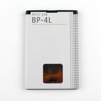 Sākotnējā BP-4L, tālruņa akumulators Nokia E61i, E63 E90 E95 E71, 6650F N810 N97 E72, E52 BP4L 1500mAh