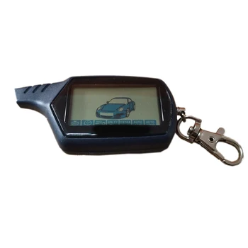 Sākotnējā Jaunu B9 Keychain Atslēgas Fob Ķēdes LCD Tālvadības pults, Lai Twage Starline B9 VDK FX-7 FX7 Divu Veidu Automašīnu Signalizācijas Sistēmas